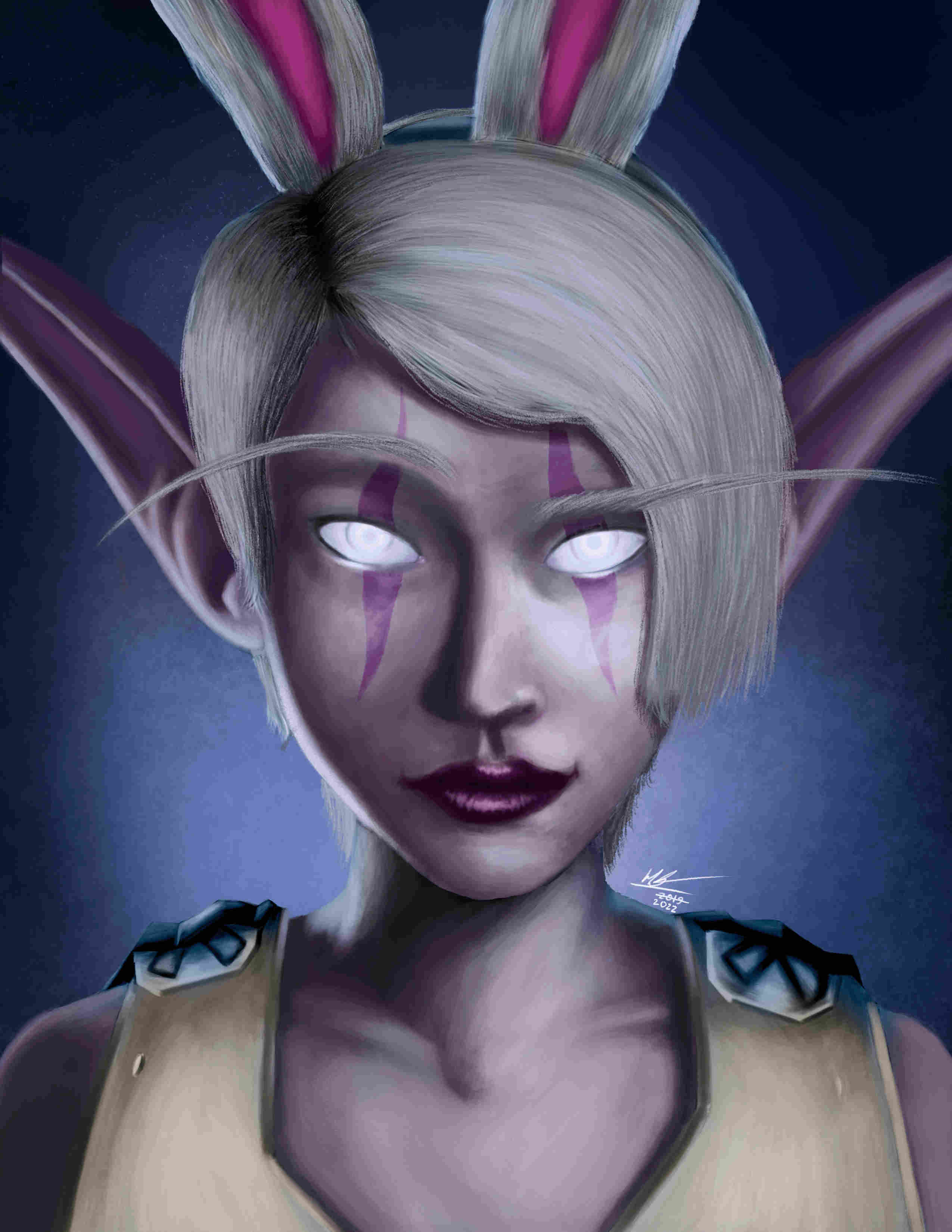 WoW hunter portrait